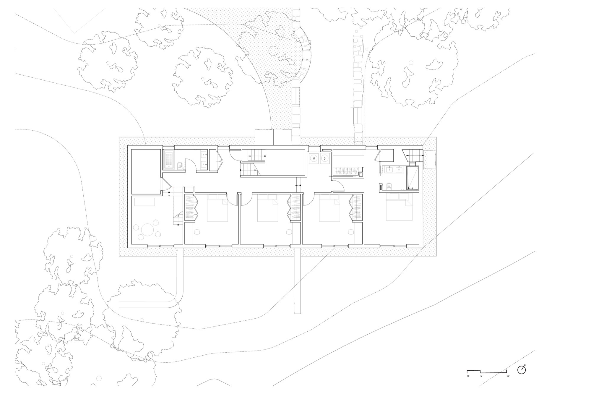 林田之间的房屋丨美国丨nArchitects-16