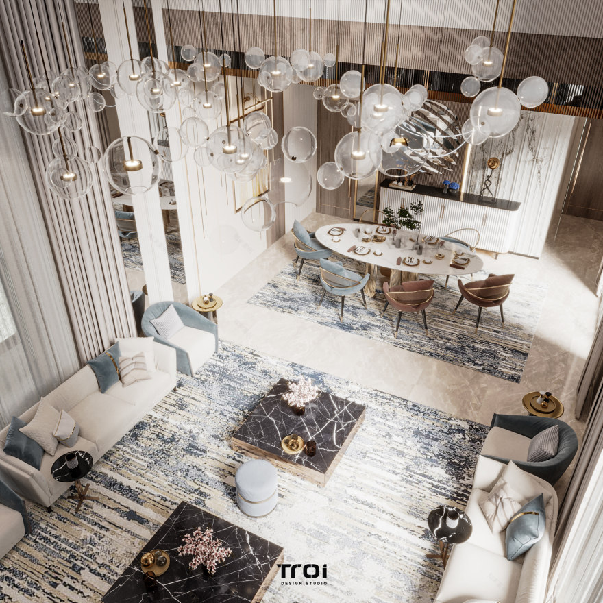 接待厅设计丨阿联酋丨Troi Design Studio-17