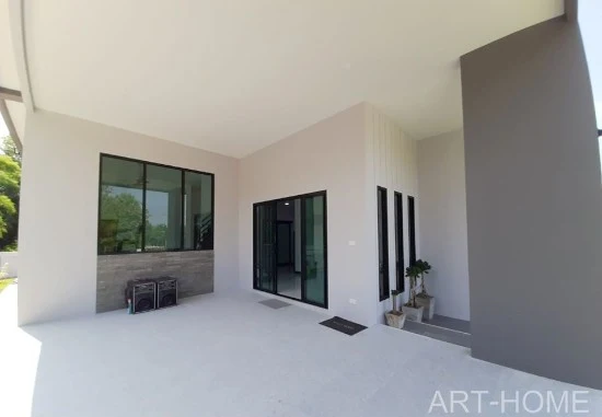 23款现代3房2层住宅设计案例丨art  home,Ali Said-20