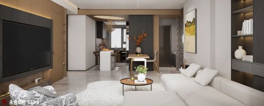 【实景】思舍全案|繁花光影与当代-51