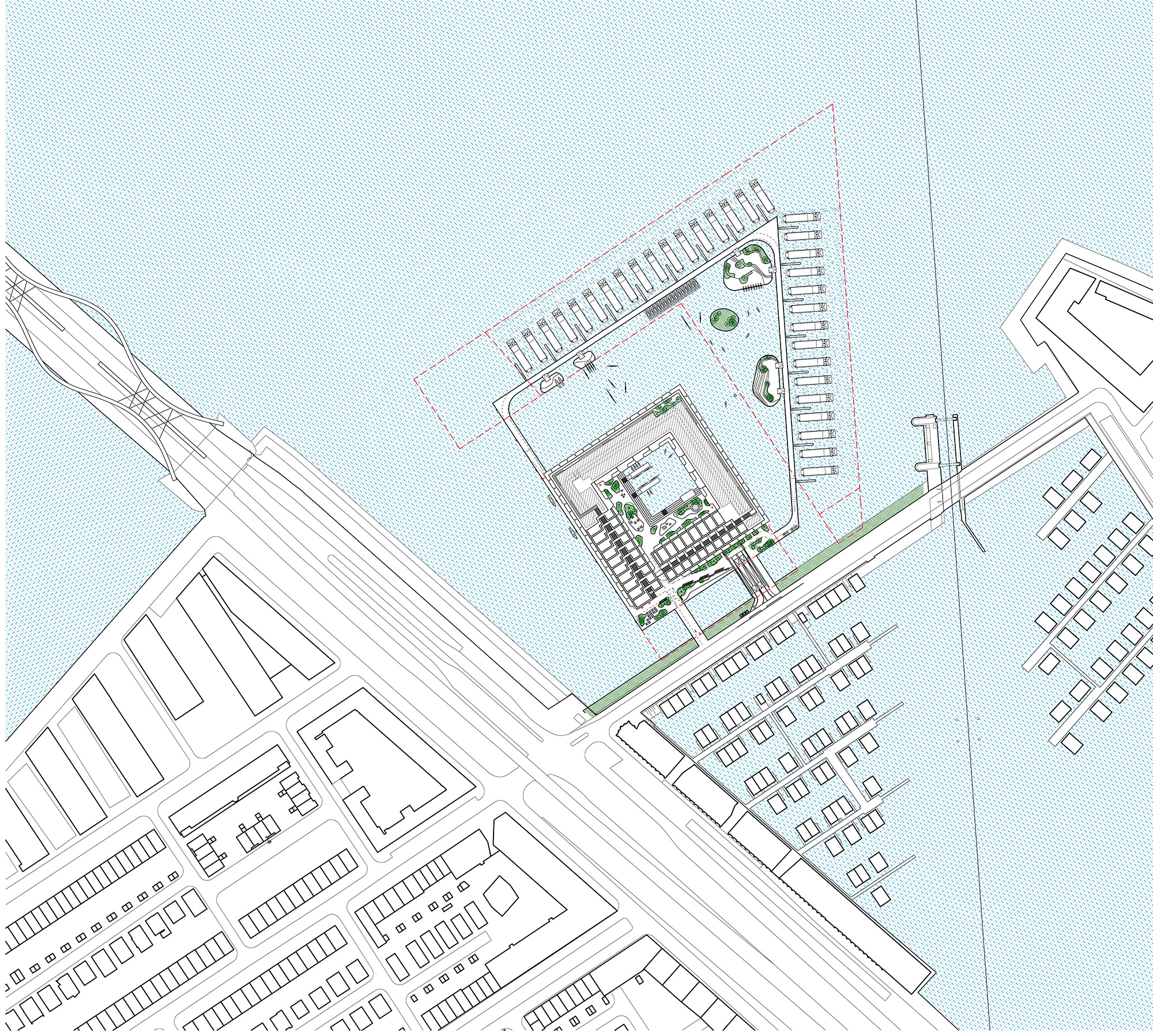 荷兰Sluishuis水上住宅丨荷兰阿姆斯特丹丨BIG建筑事务所,Barcode Architects-36