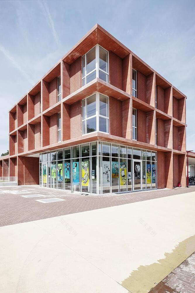 Jan Frans Willems 幼儿园音乐中心丨比利时丨STAUT Architecten + Perifer-1