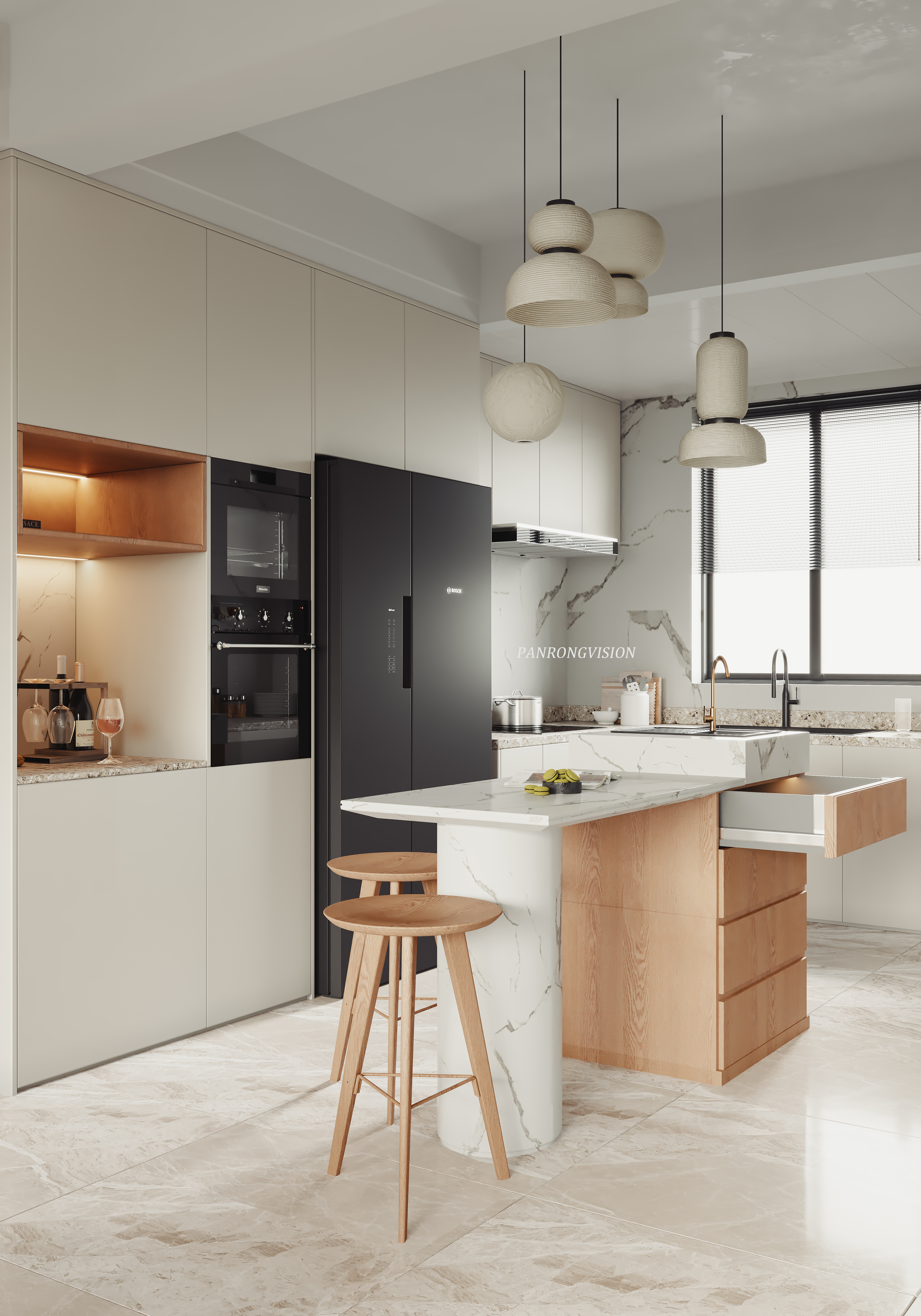 现代侘寂空间 | 3DMAX2019 打造极致美感-4