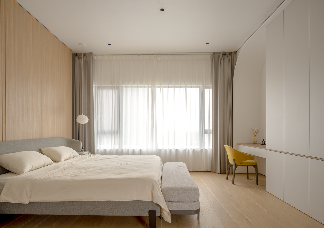 黄浦江边顶层复式丨中国黄浦丨木梵设计-6