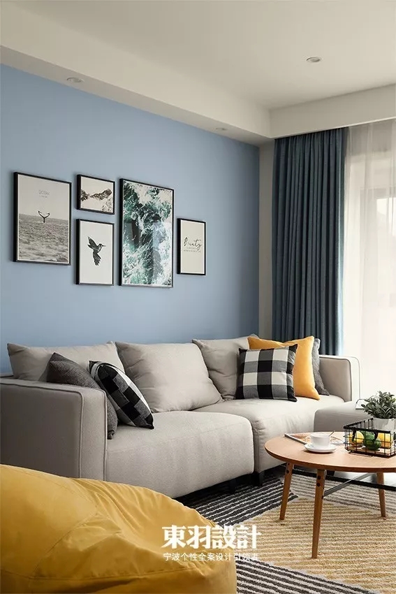 东羽设计 | 新外滩壹号140㎡北欧风-8