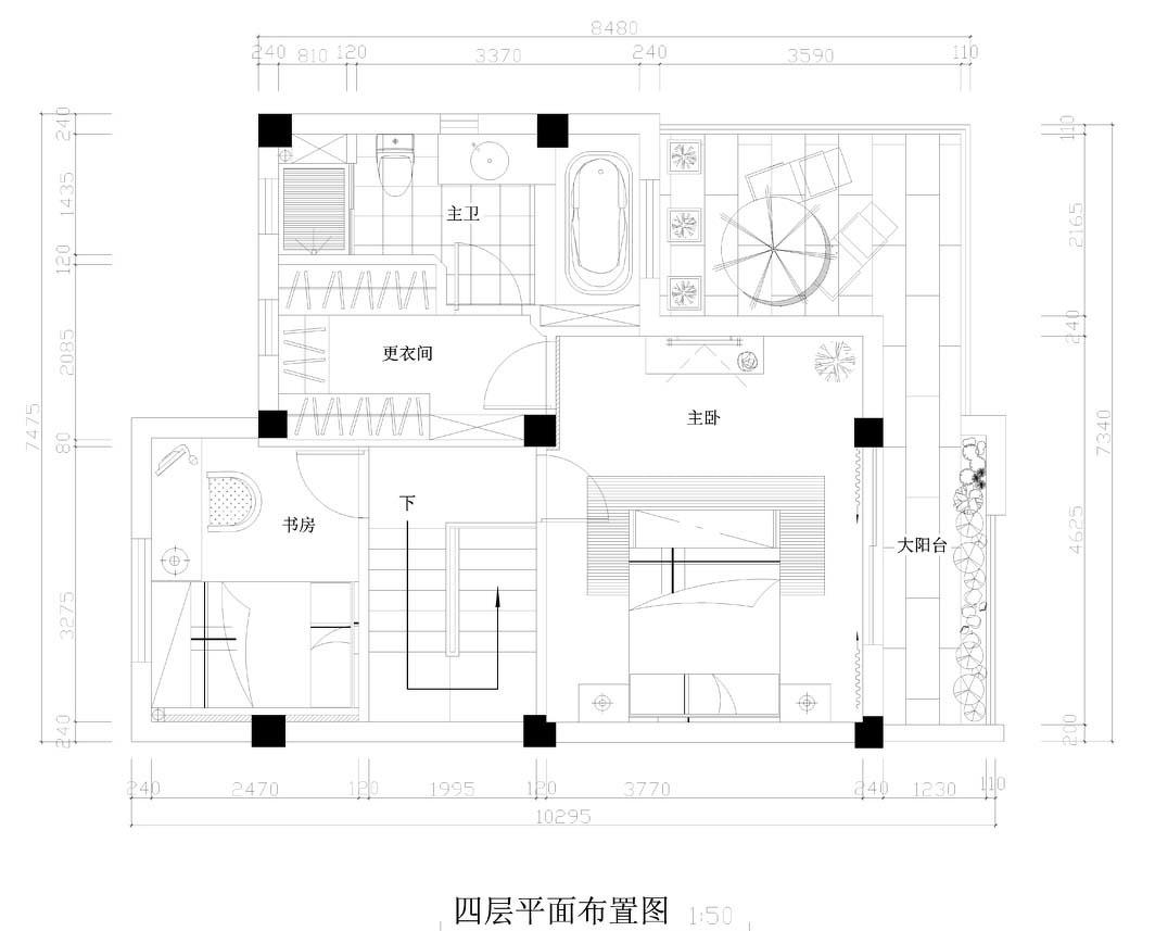 金色流域现代极简风格家居设计-26