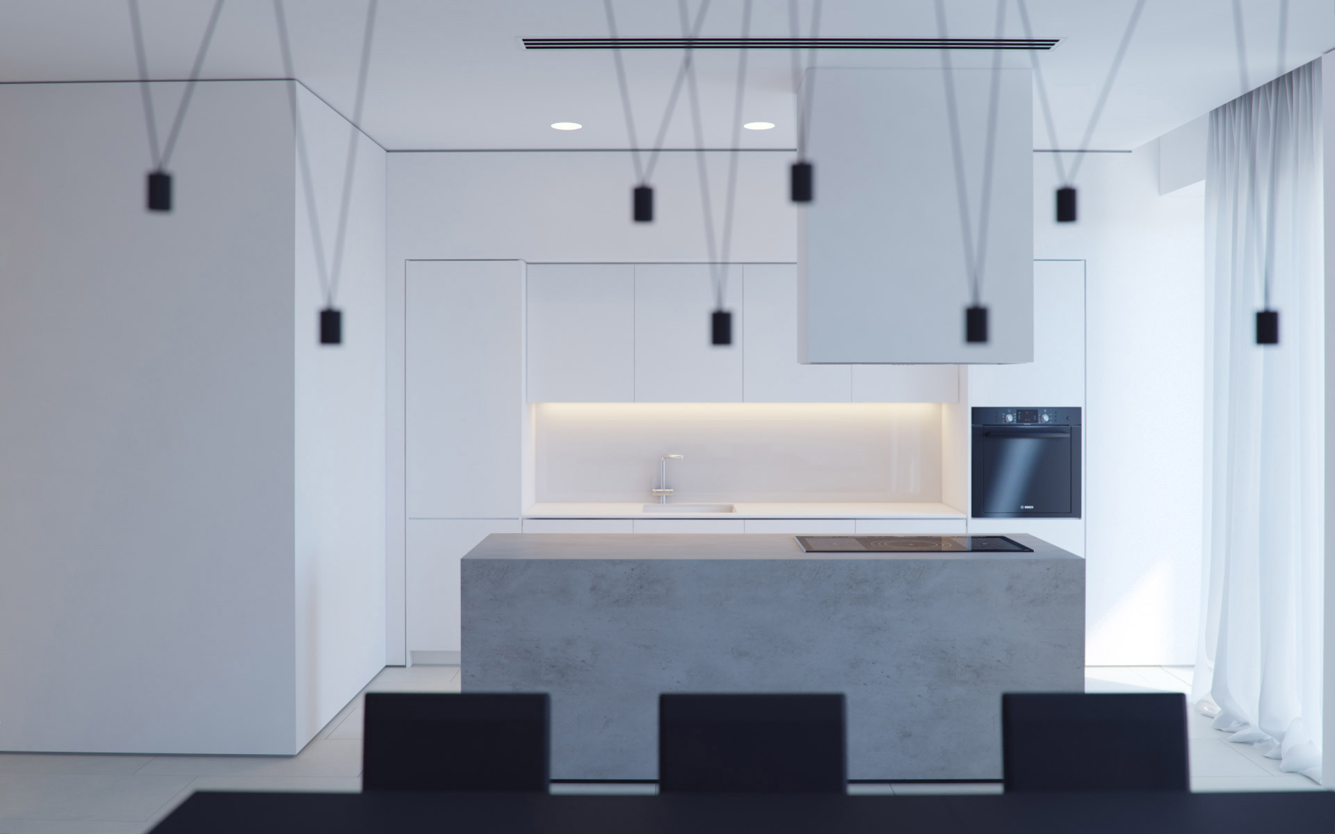 Yurima Architects公寓室内设计项目丨乌克兰-5