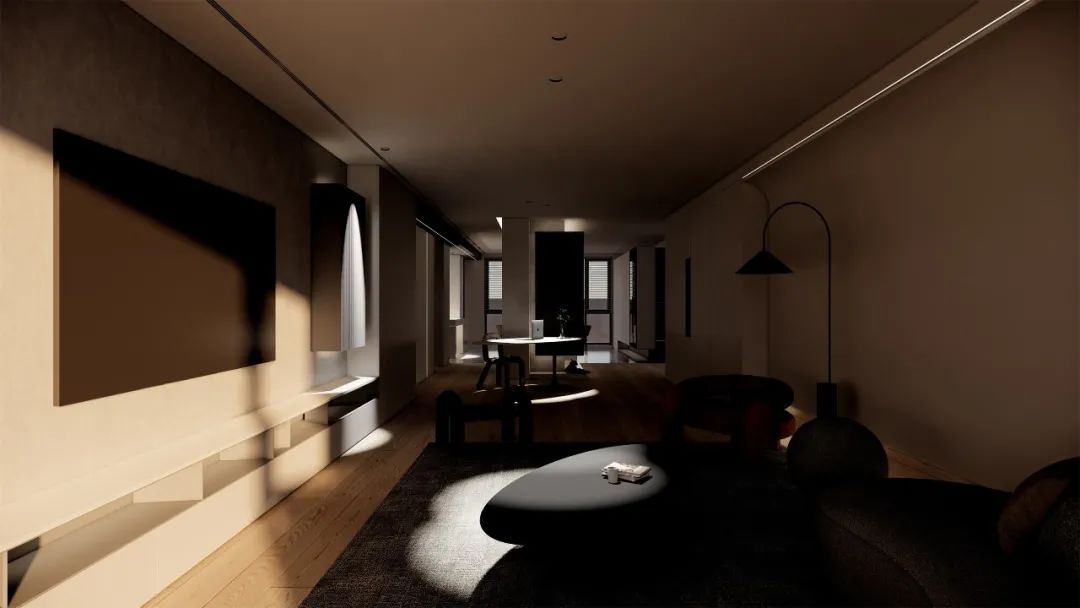 彭博设计 | H 宅 | 现代简约,互动生活-17