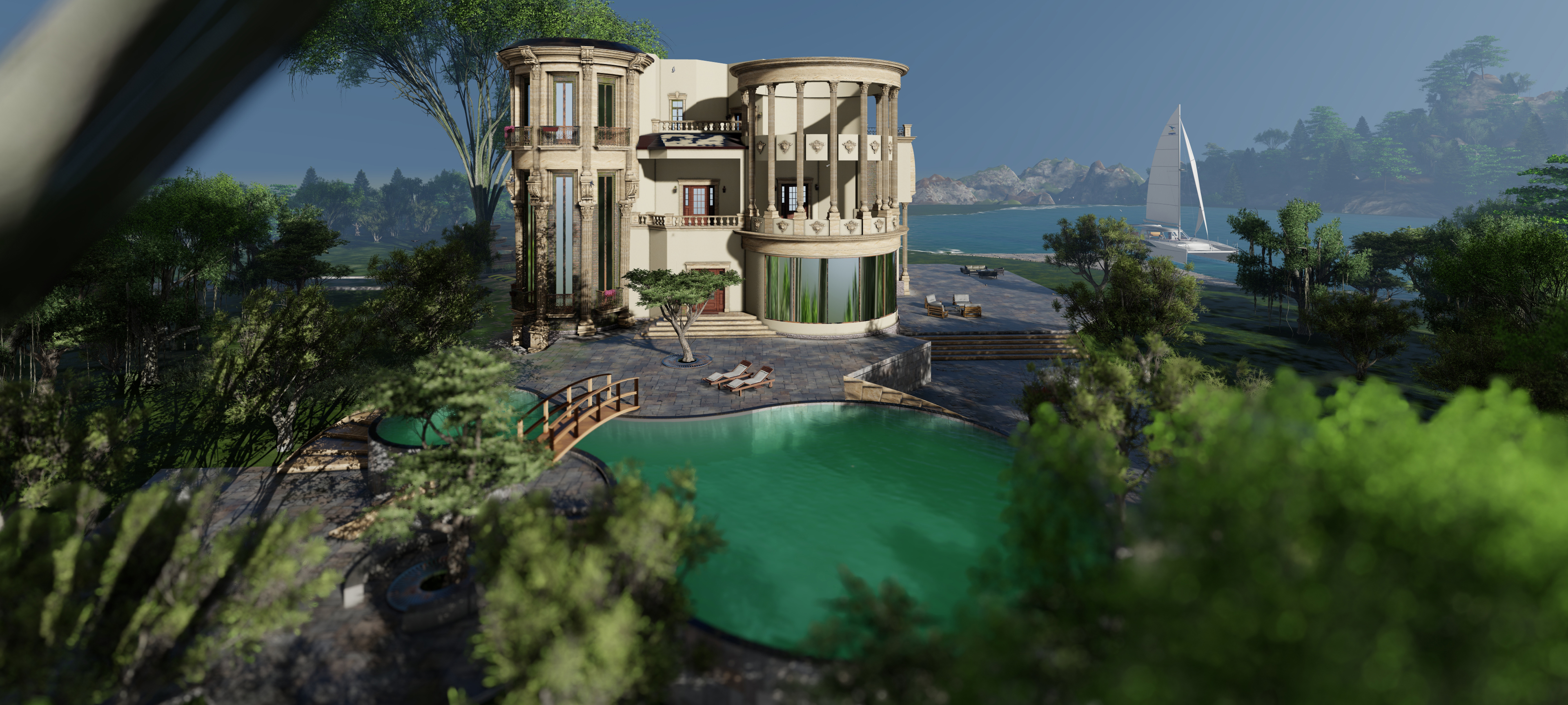 虚构的经典别墅丨个人-12