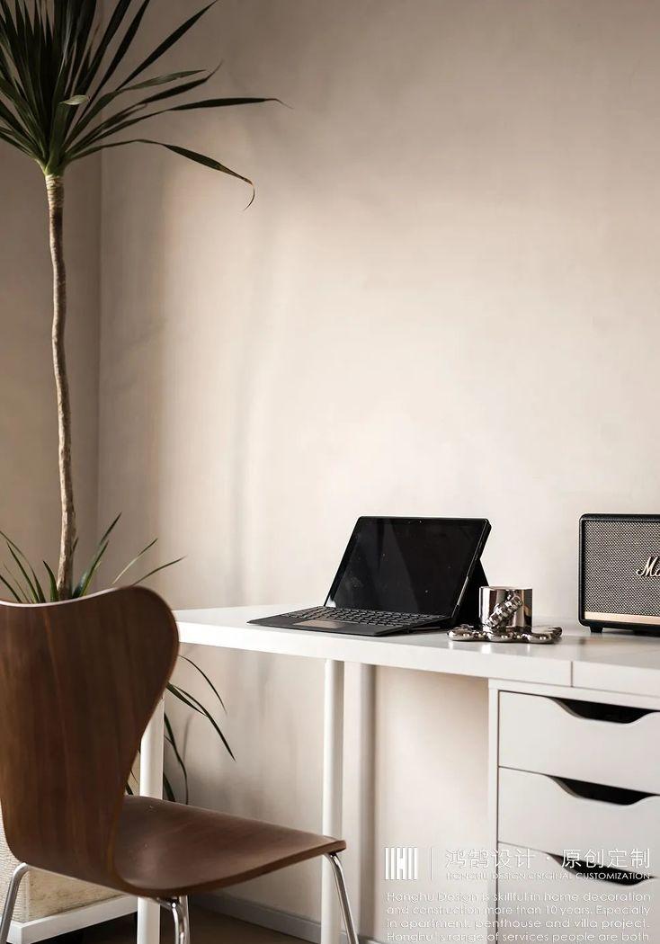 120㎡都市旷景现代极简风学区房设计-29