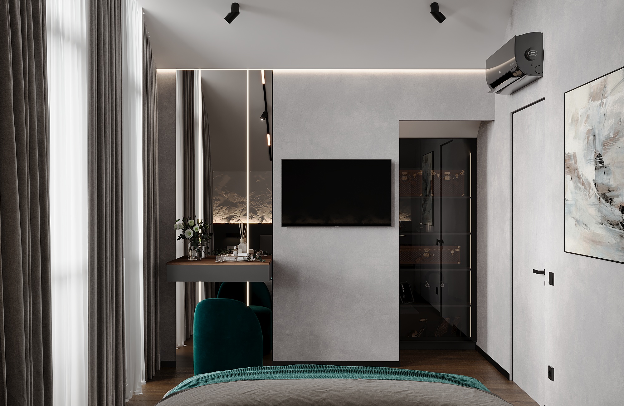 Second Floor of a Townhouse|Kids’ Room & Master Bedroom-5