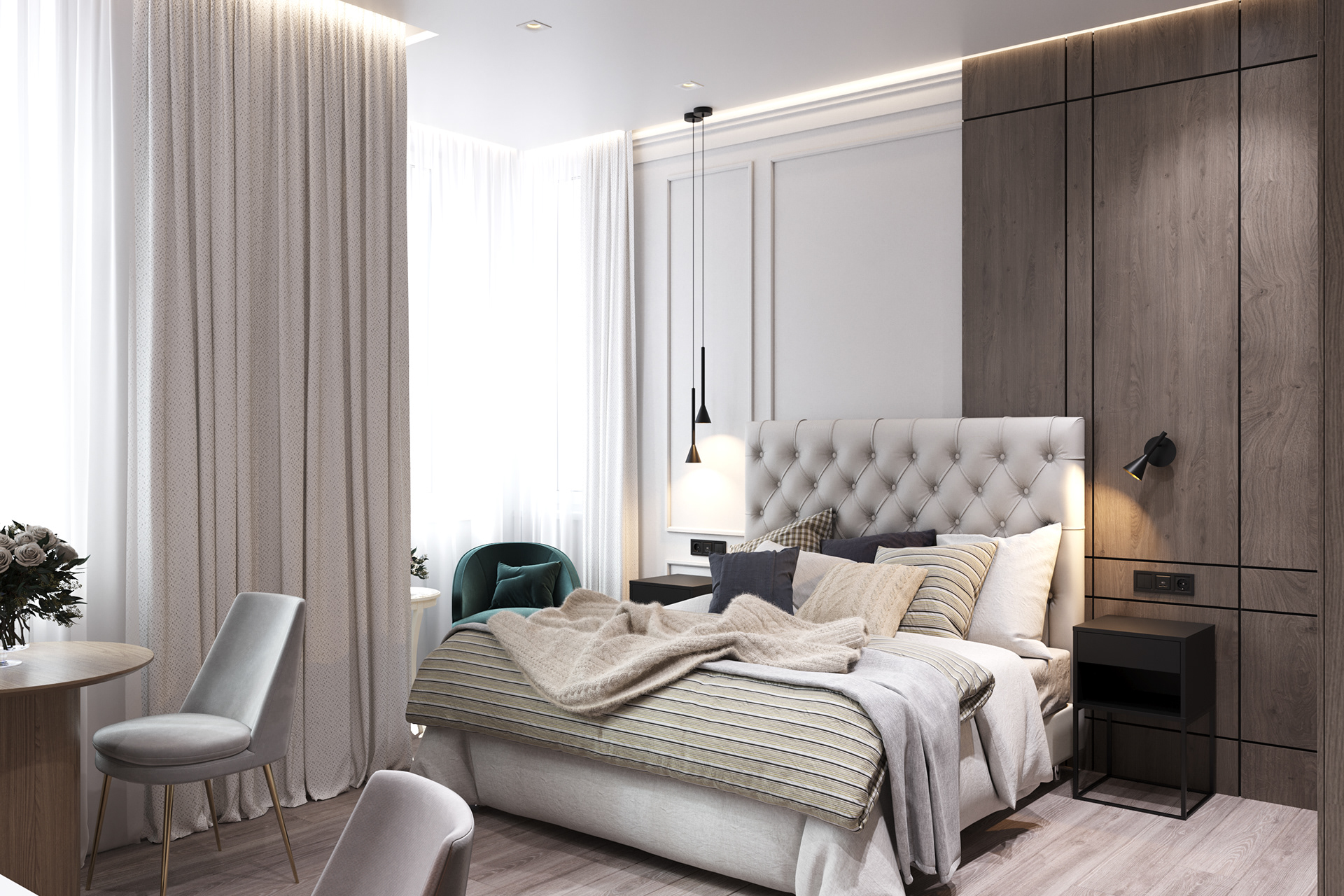 酒店式公寓丨乌克兰基辅丨Olena Kulyk-7