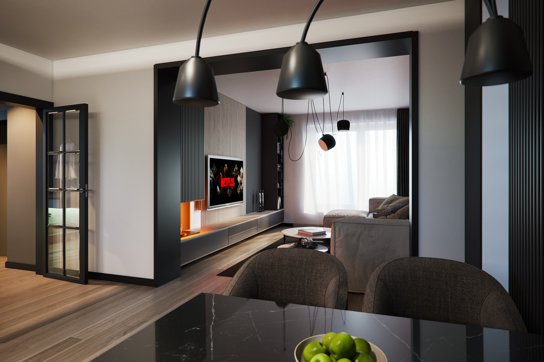 Ružová 室内外可视化设计-17