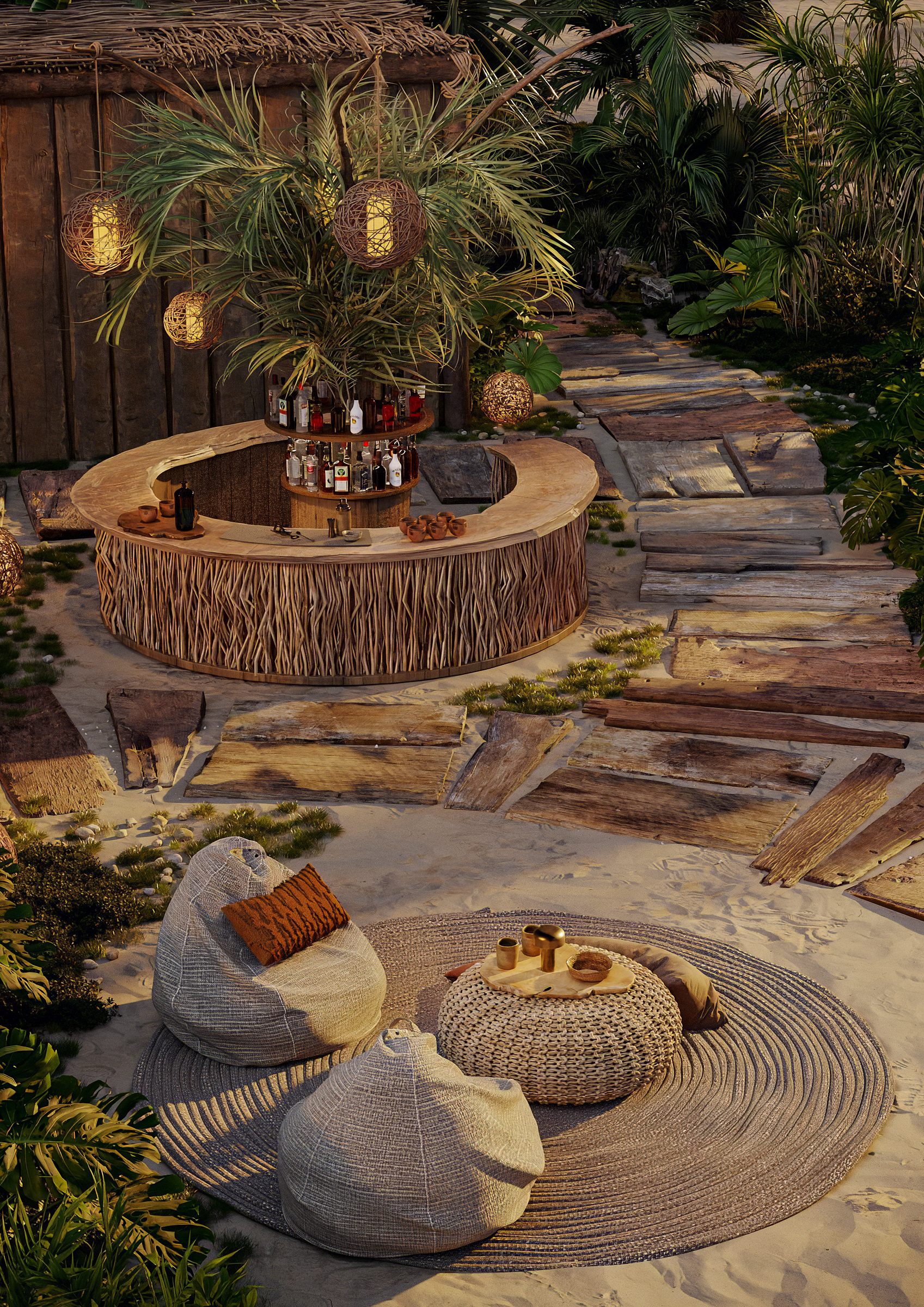 哥伦比亚度假酒店餐厅丨哥伦比亚丨KSTALT-53