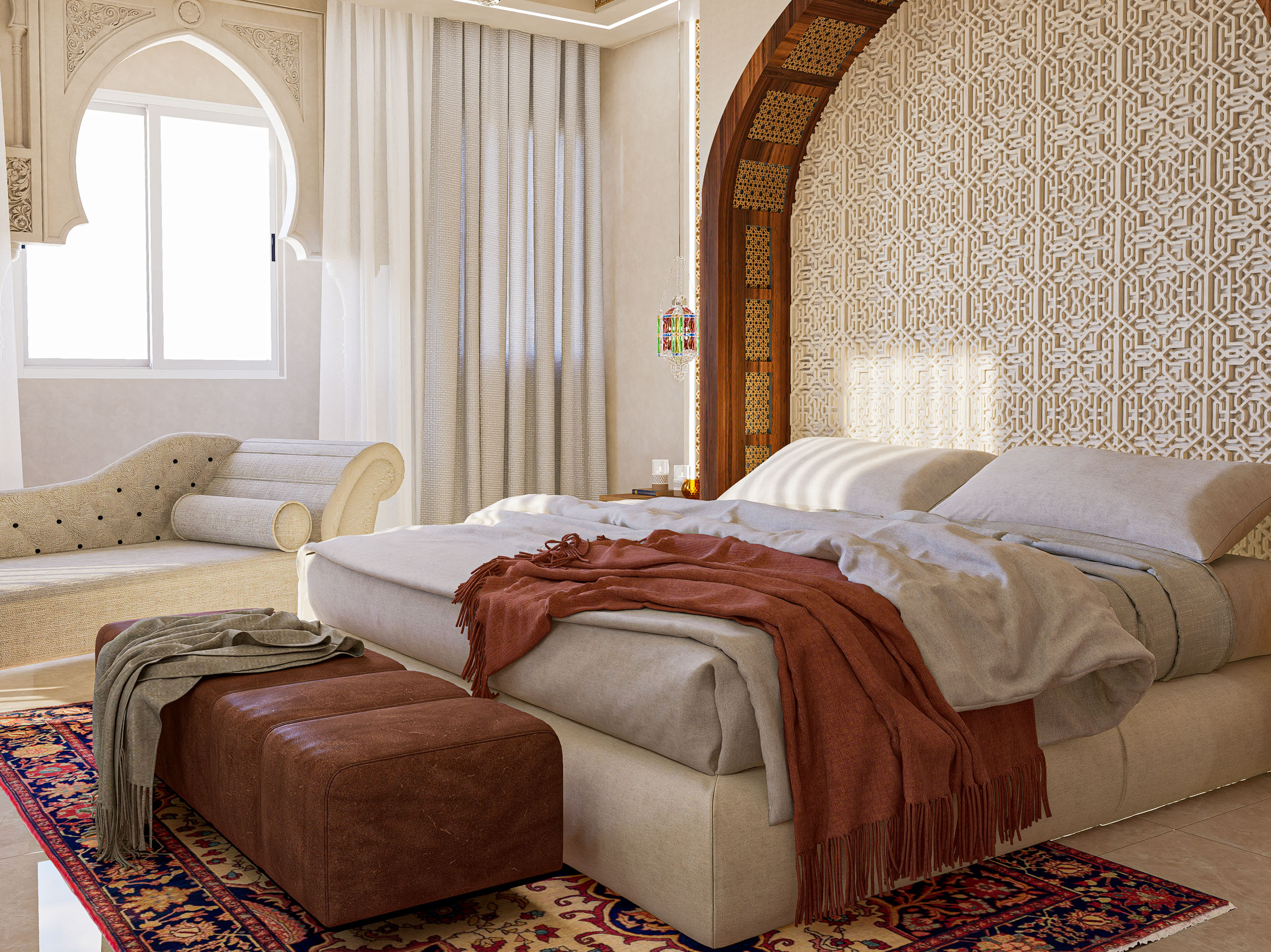 Moroccan Master Bedroom-1