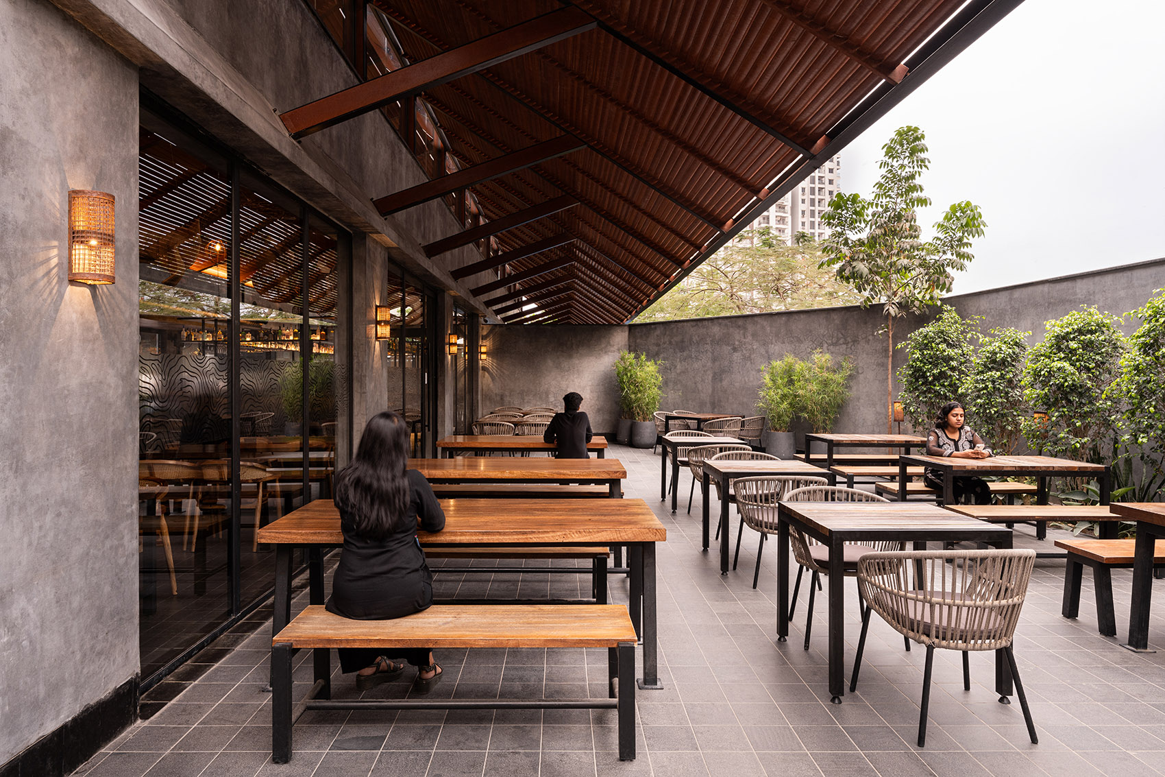 Tabula Rasa 2·0餐厅丨印度丨23 Degrees Design Shift-18