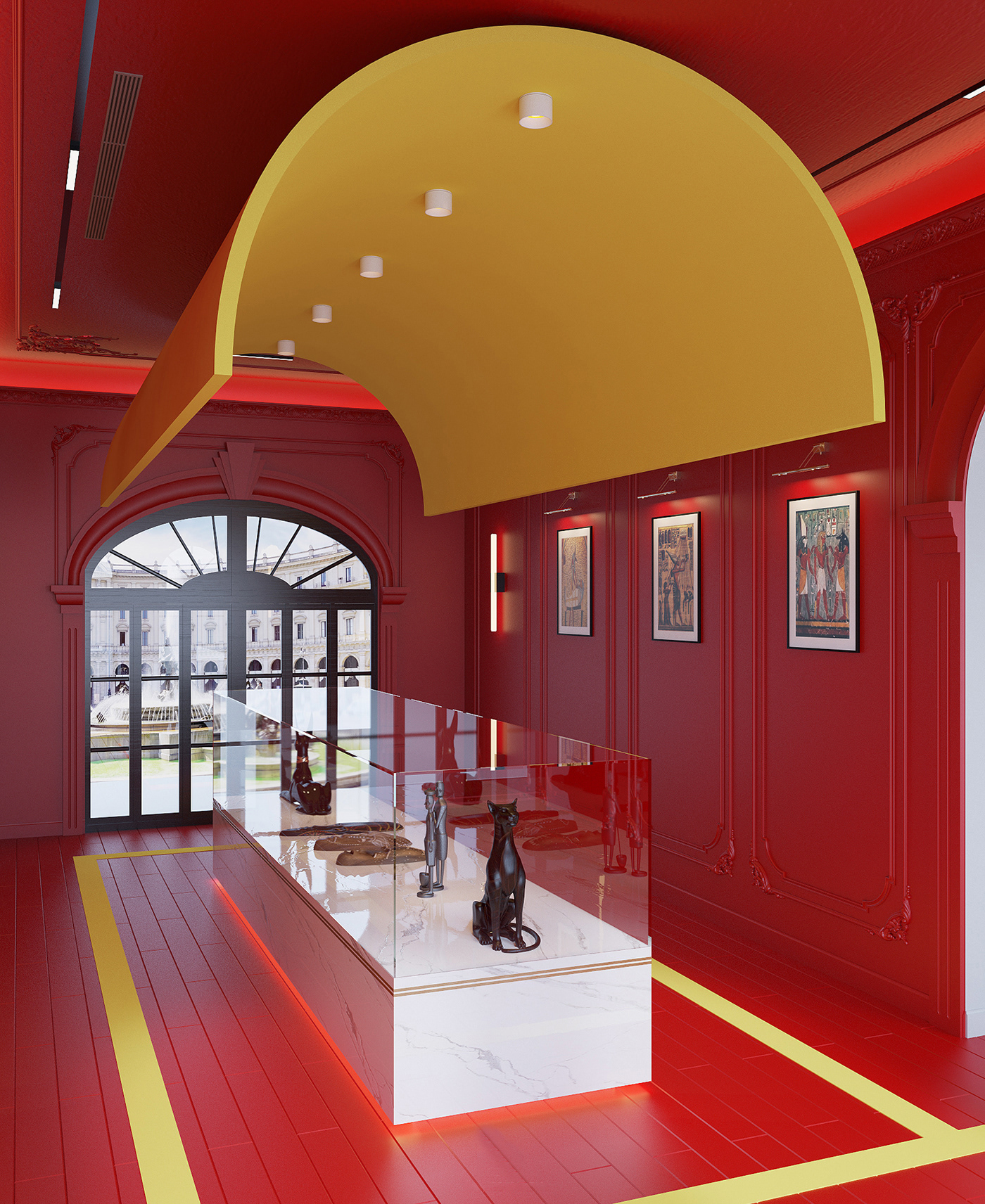 弗伦什美术馆和小博物馆 | Ahmed Tarek-5