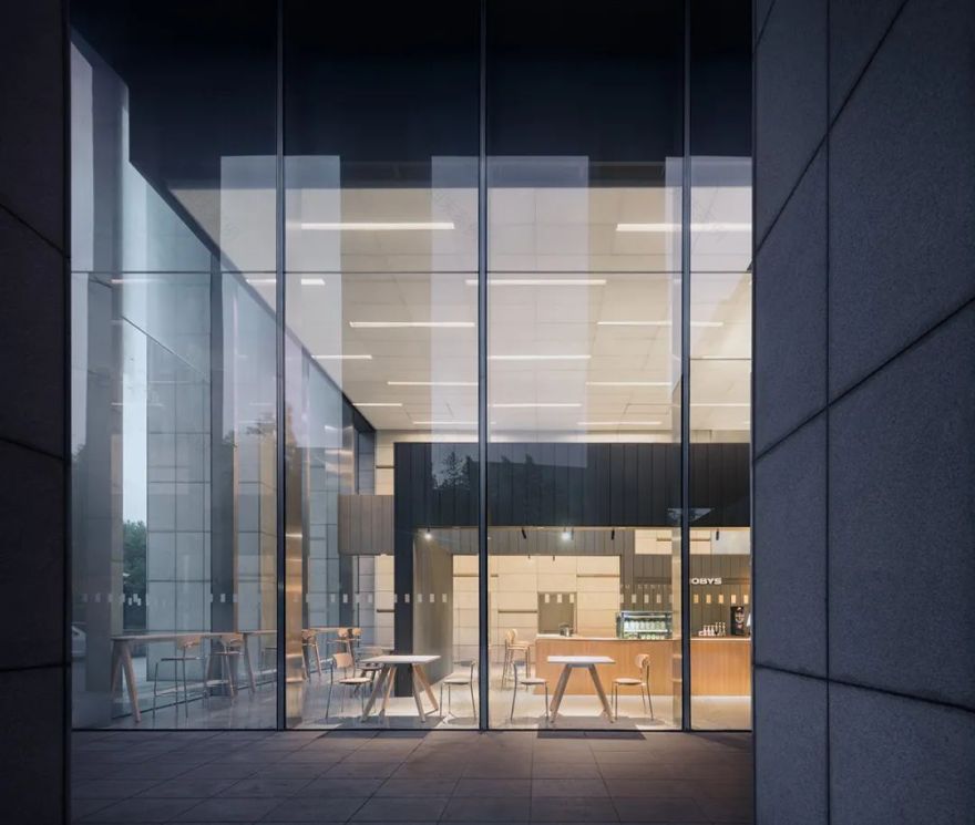 黄浦中心大厦“迷墙”公共空间改造丨中国上海丨米凹工作室-60