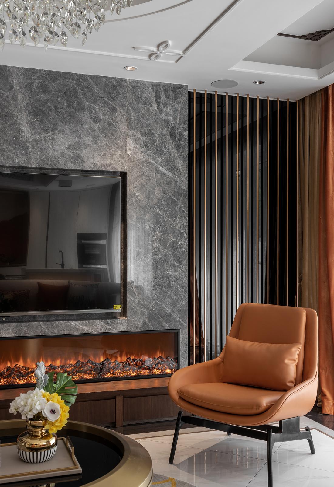 现代中式别墅设计丨伟壮设计-5