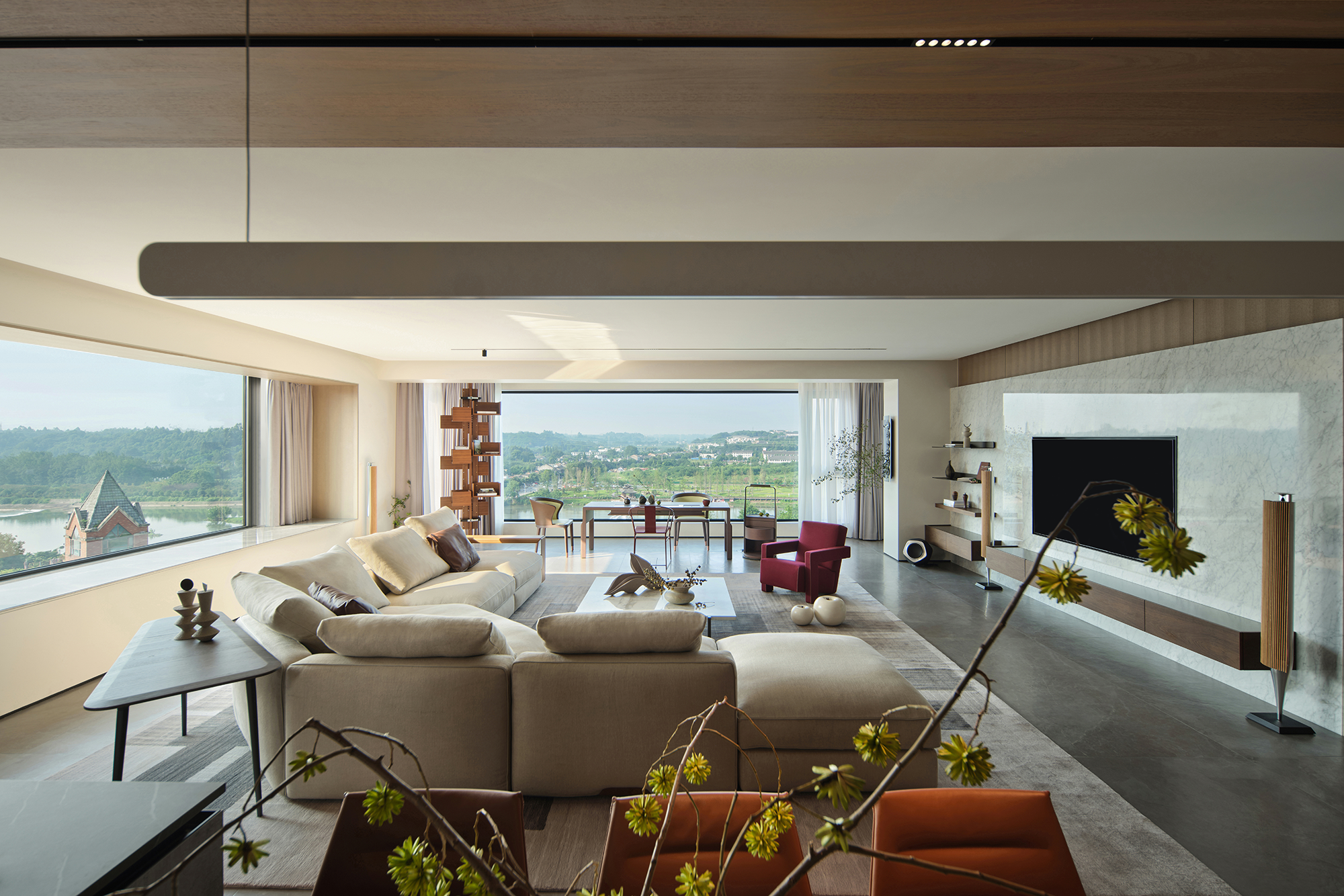 江景大平层丨中国四川丨STUDIO.Y室内设计事务所-27