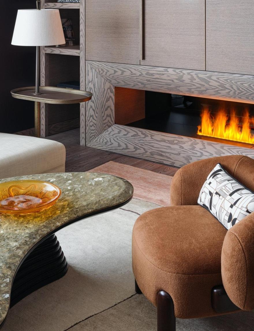 莫斯科公寓室内设计丨俄罗斯莫斯科丨Ekaterina Spinelli-3