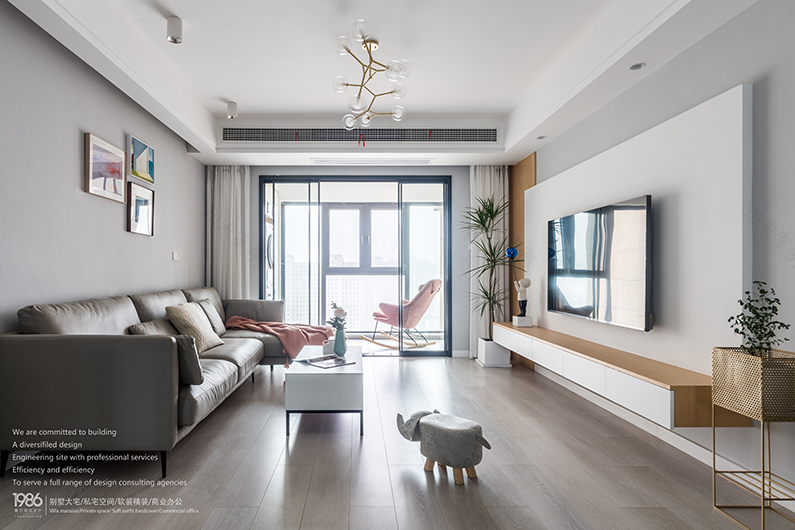 1986设计 | 一堵悬挑隔断墙,解放了餐厅局促感!-24