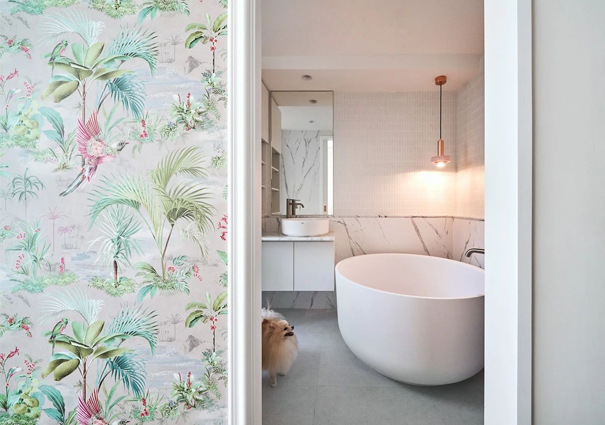 现代法式风格独居女孩的家-45