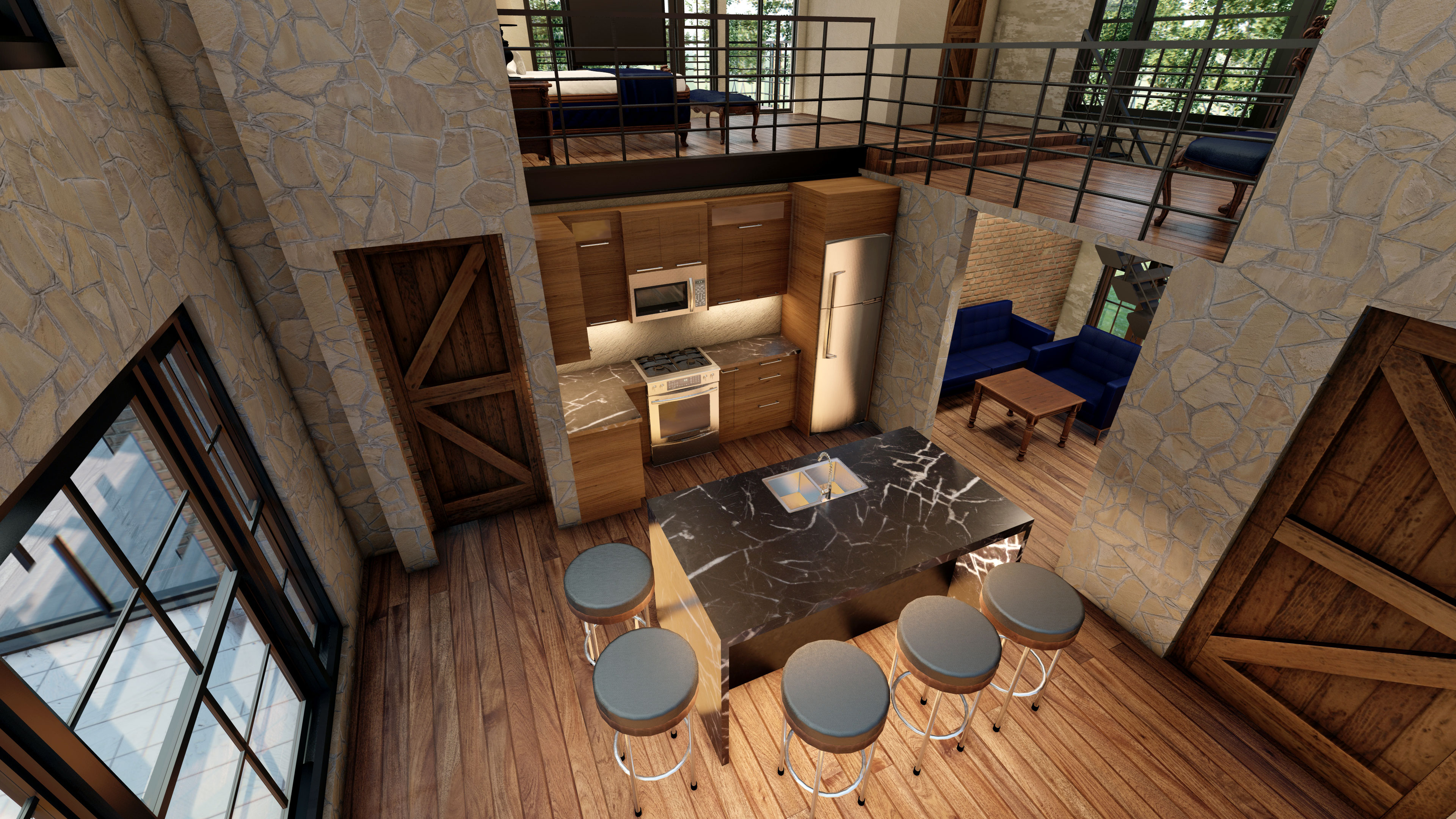 Hampton Style American Interior-2