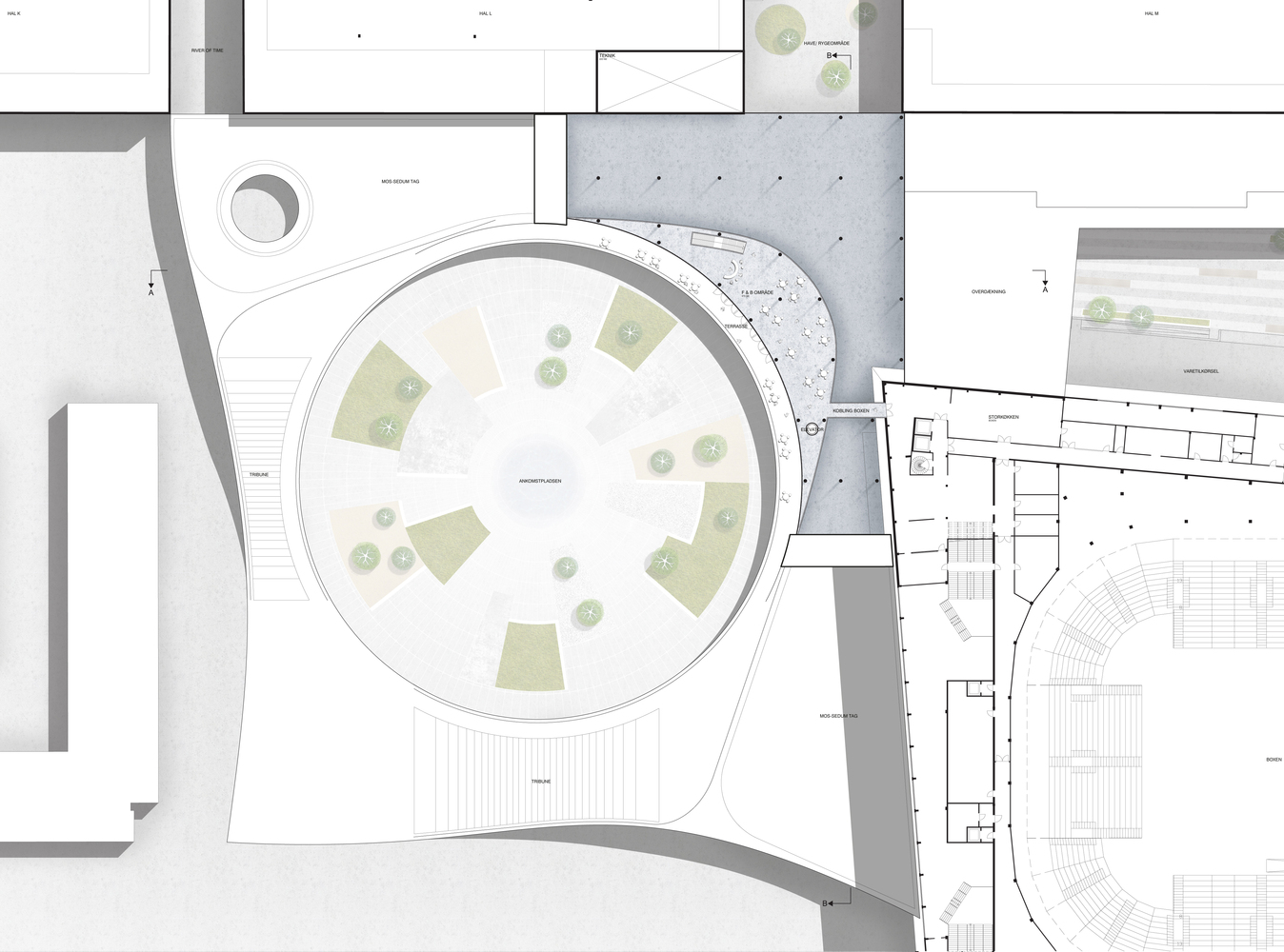 丹麦最大展览中心设计亮相,绿色景观与活动广场相映成趣-59