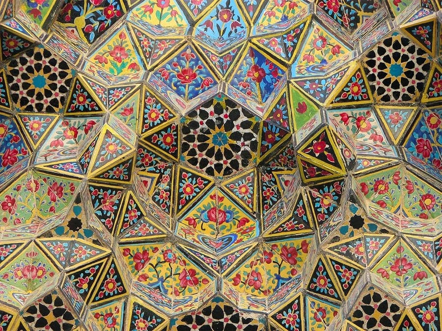 Nasir al Mulk清真寺(粉红清真寺)丨伊朗-12