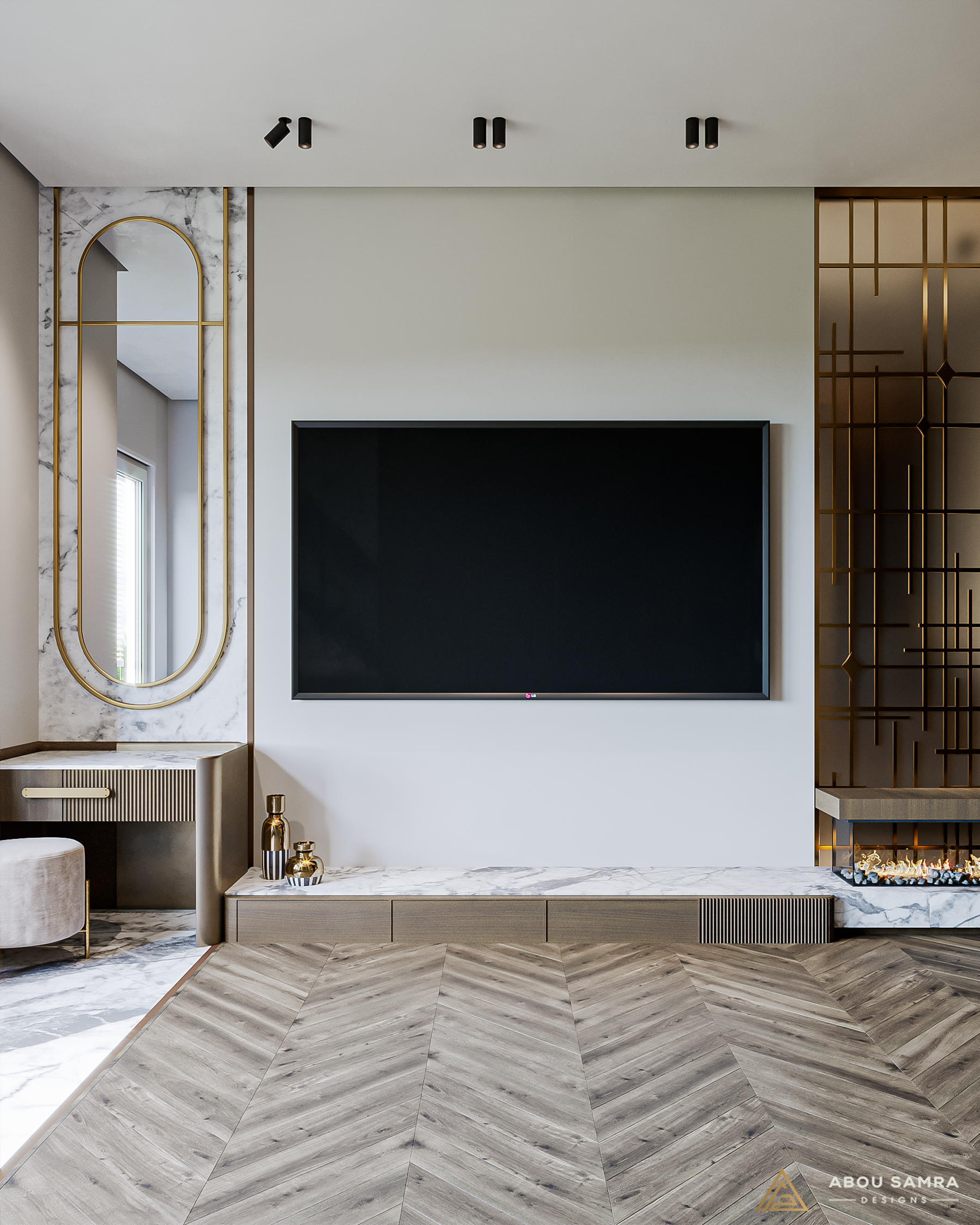 主卧室·海德公园丨埃及开罗丨Arch. Ahella Hamed-7