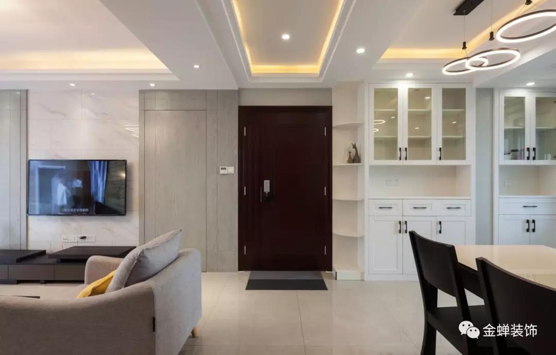 玙洁设计 现代实景 嘉湖景园-7