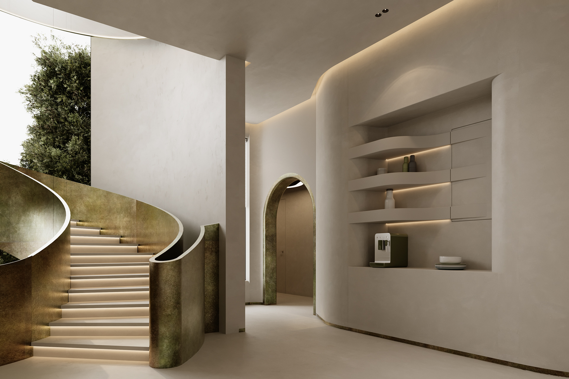 简洁诊所接待处丨阿联酋迪拜丨Doaa Ashraf-21