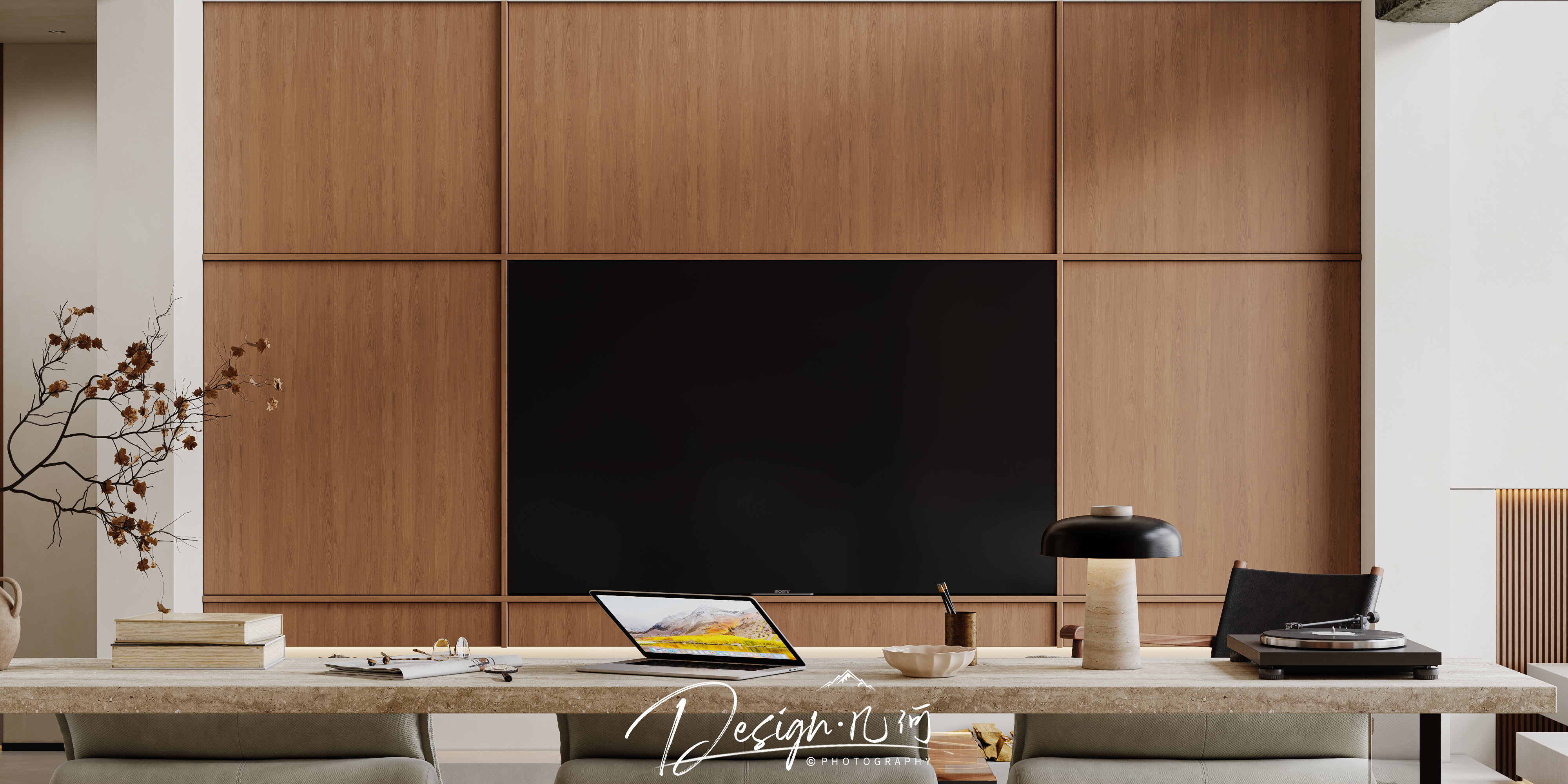 几何空间视觉表现 | 天玺湾中古风客餐厅（日景篇）-41