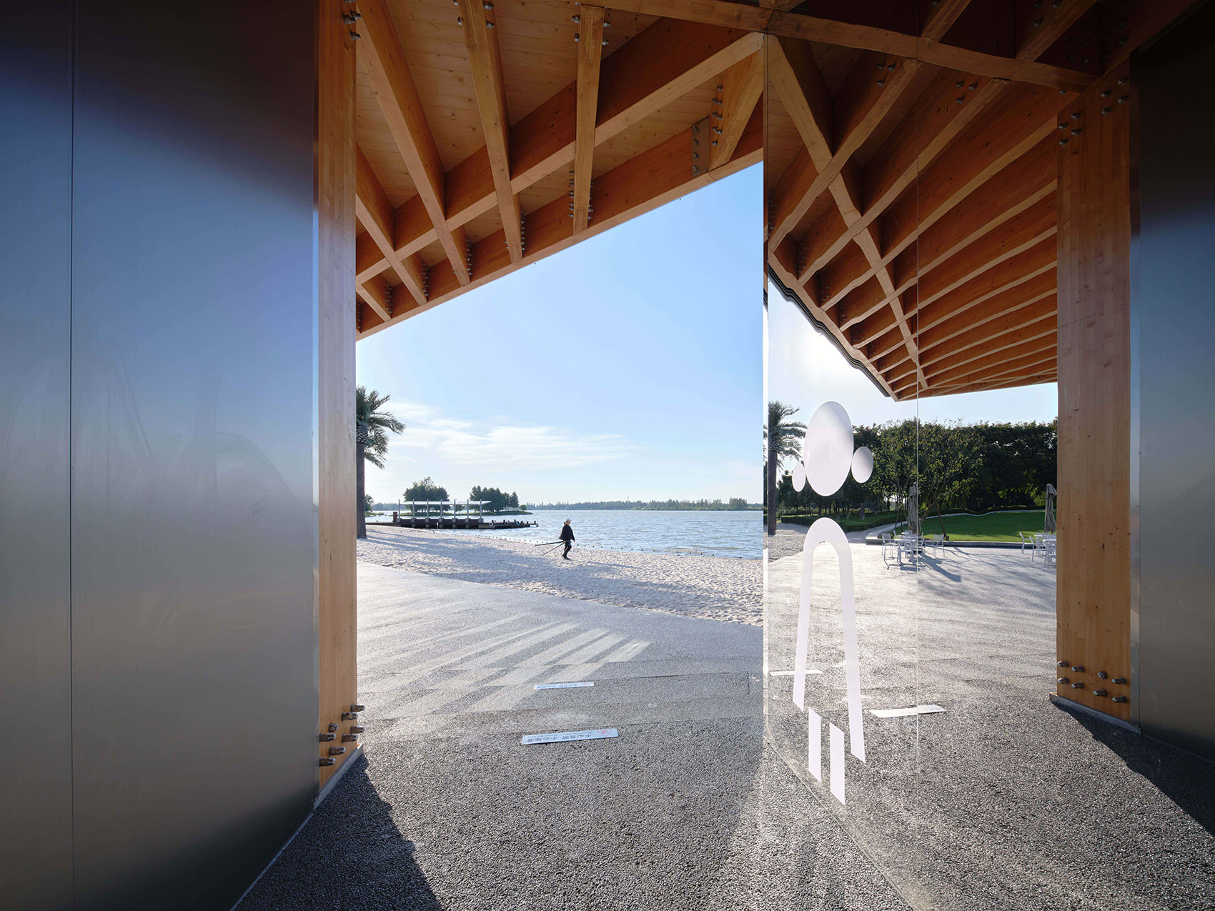 固城湖金沙滩驿站丨中国南京丨中国美术学院风景建筑设计研究总院  青年创作中心-28