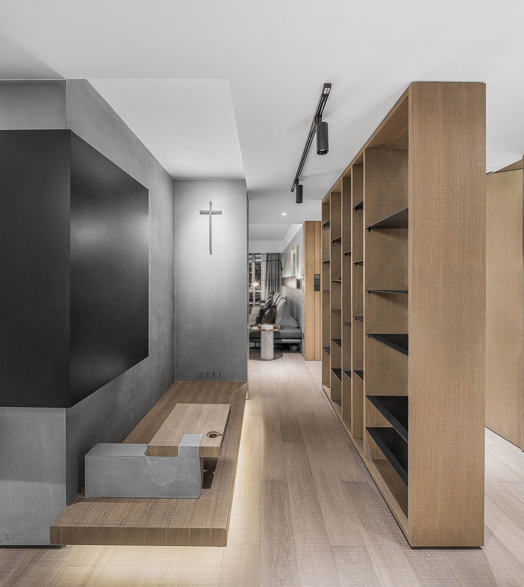 180㎡简约大平层，一个人住，也要很精致！-16