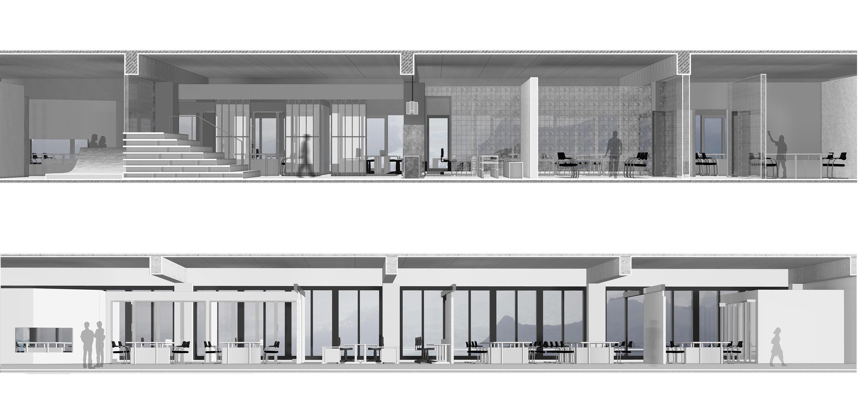 郦文曦建筑事务所打造的游戏公司办公室空间设计-52