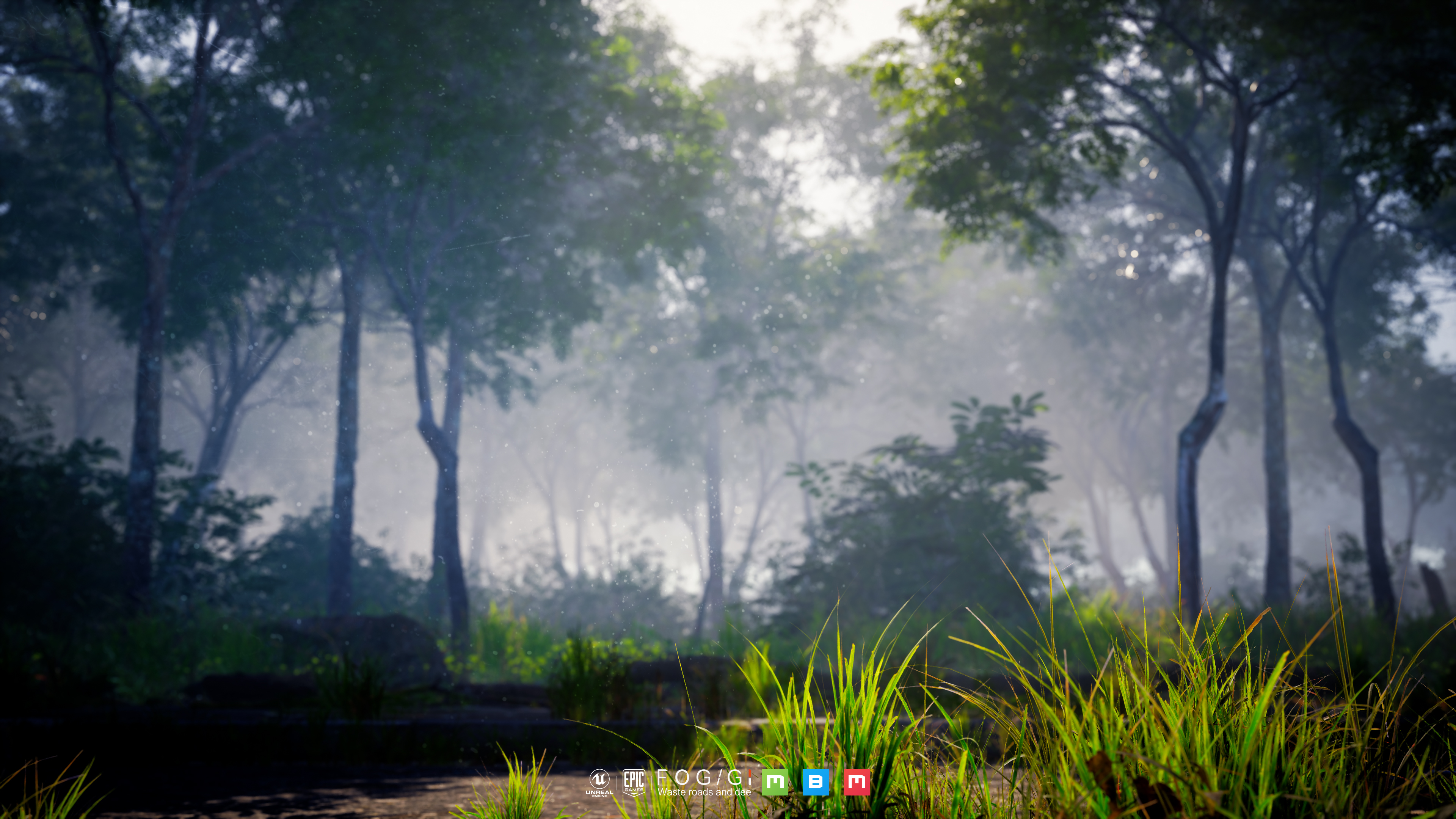 Waste roads and deer场景制作-7