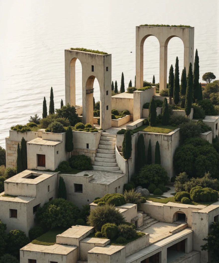 山海回响——巴尔干半岛滨海人文地标设计/卓美设计ZHUOMEI-17