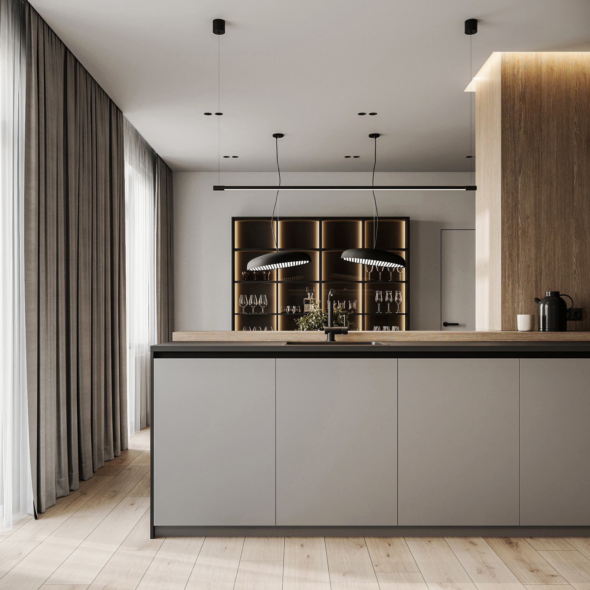 Nansen Apartaments 公寓室内设计丨亚美尼亚丨Bodes studio-9