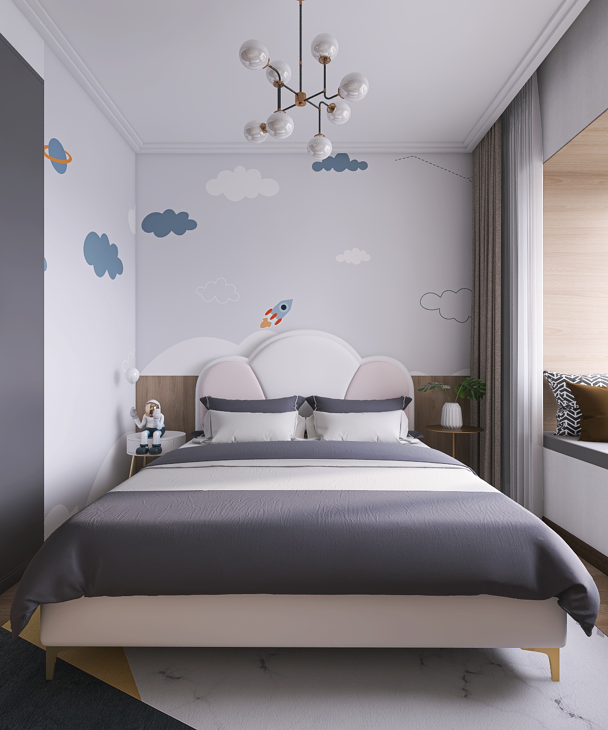 ДЕТСКАЯ ДЛЯ МАЛЬЧИКА 4 ЛЕТ В ЖК «ЛЮБЛИНСКИЙ ПАРК»-1