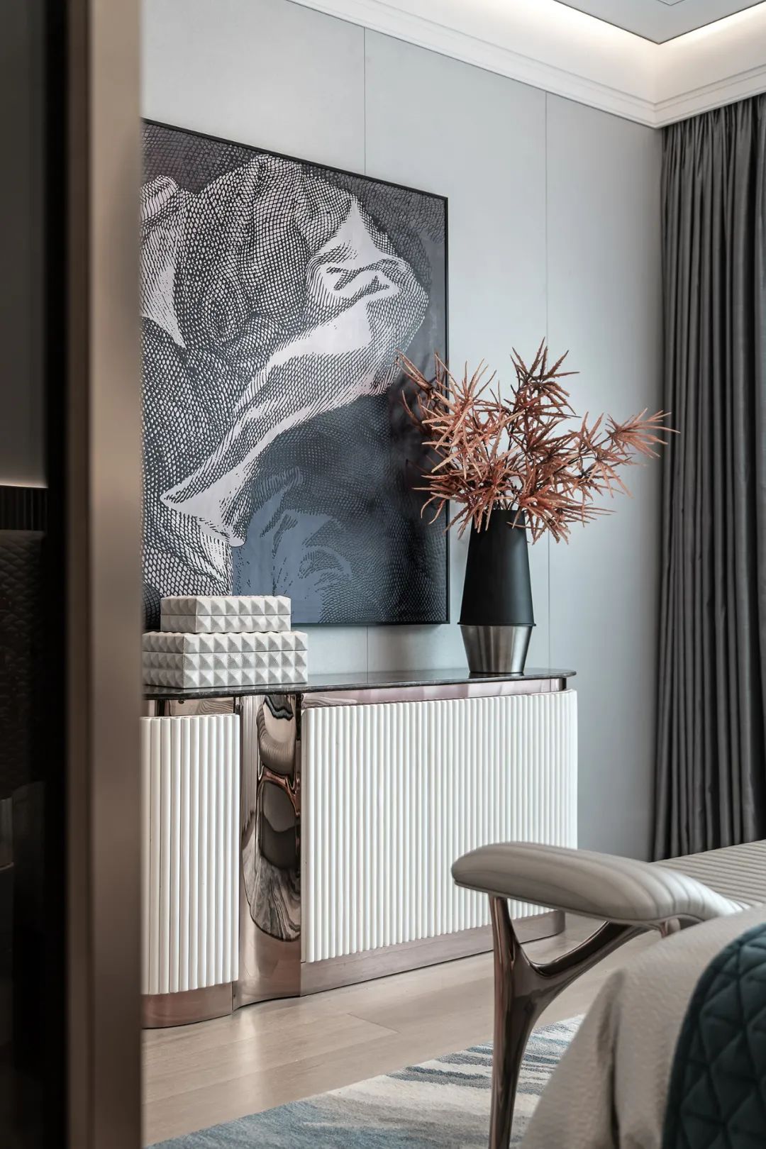 阅麓山样板间丨中国大连丨深圳市厚夫设计顾问有限公司-24