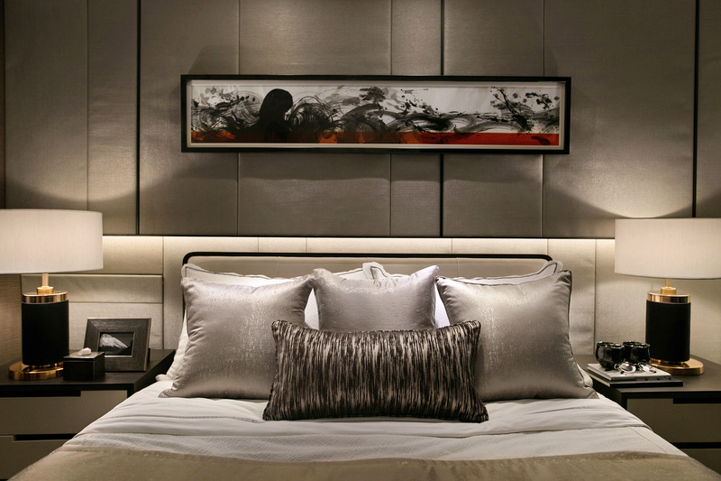 深圳城夕样板房 | 现代轻奢融入宝石元素，展现中西合璧之美-7