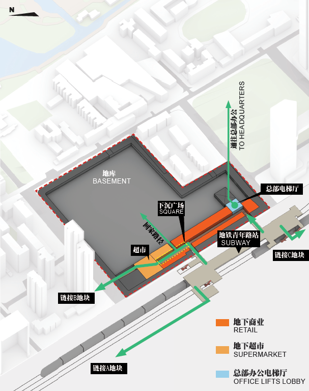 武汉电影制片厂D,E地块设计丨中国武汉丨Aedas（超高层塔楼及商业街）,浙江绿城建筑设计有限公司（住宅）-37