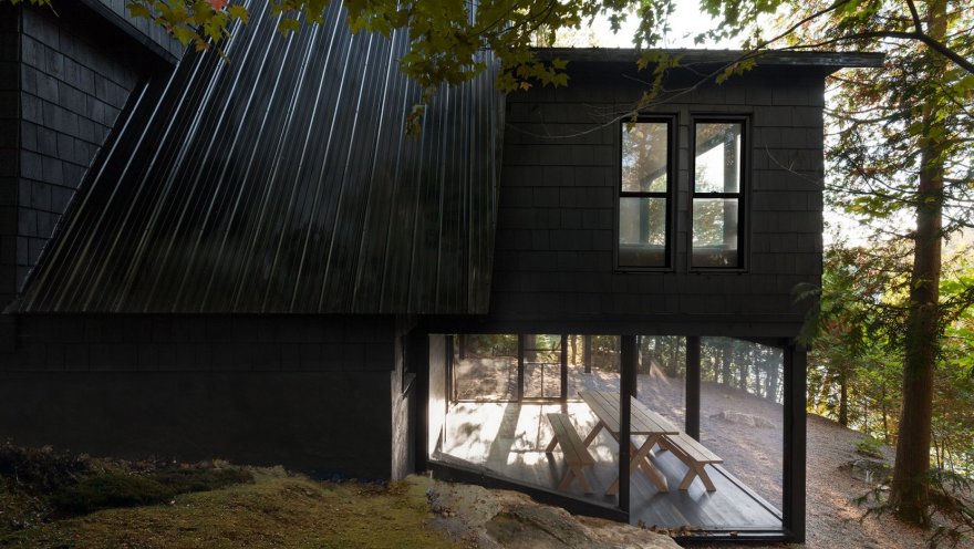An A-Frame Storybook Hideaway in Canada’s Laurentian Mountains-0