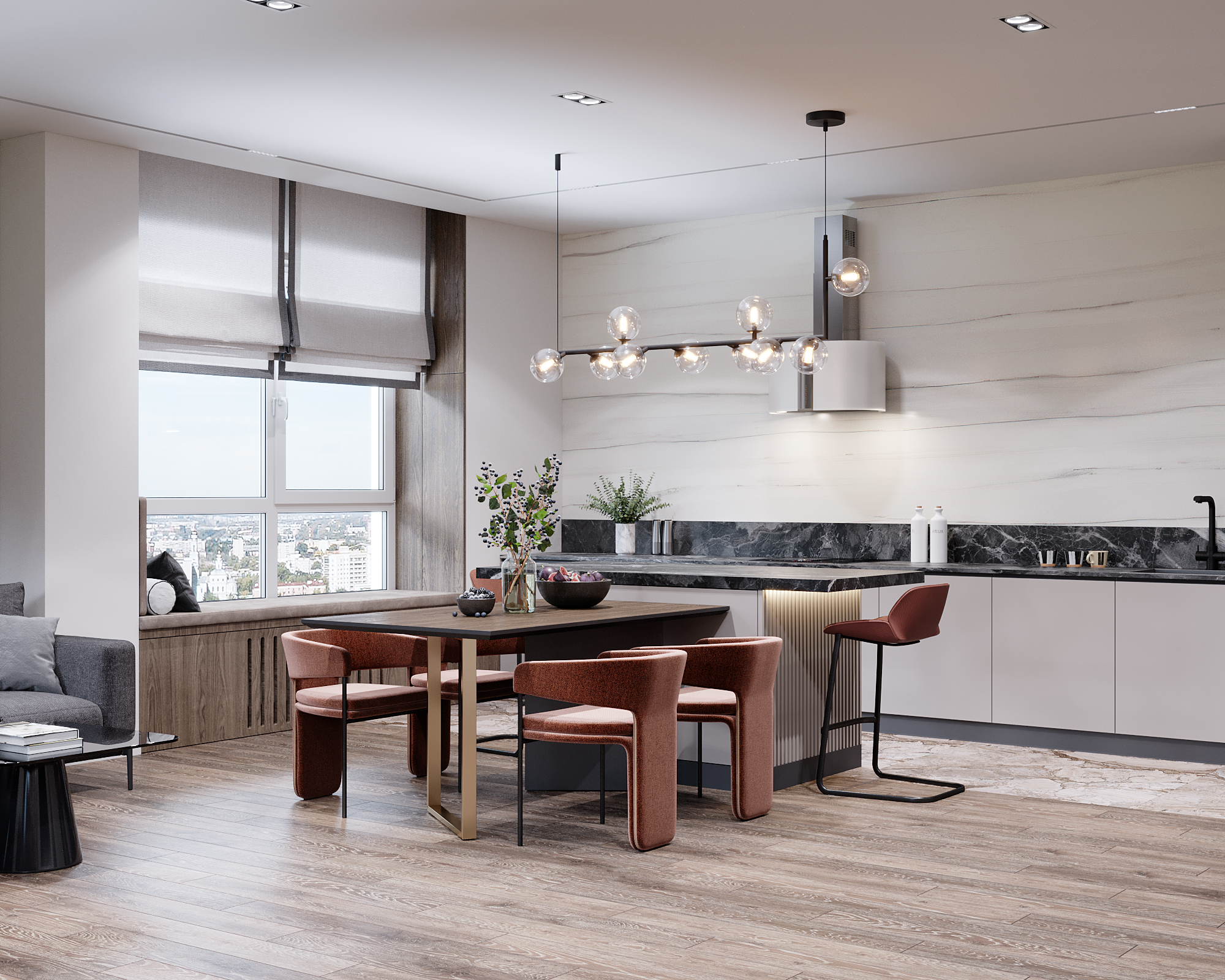 室内 3D 可视化设计丨Goroh 建筑与设计局-46