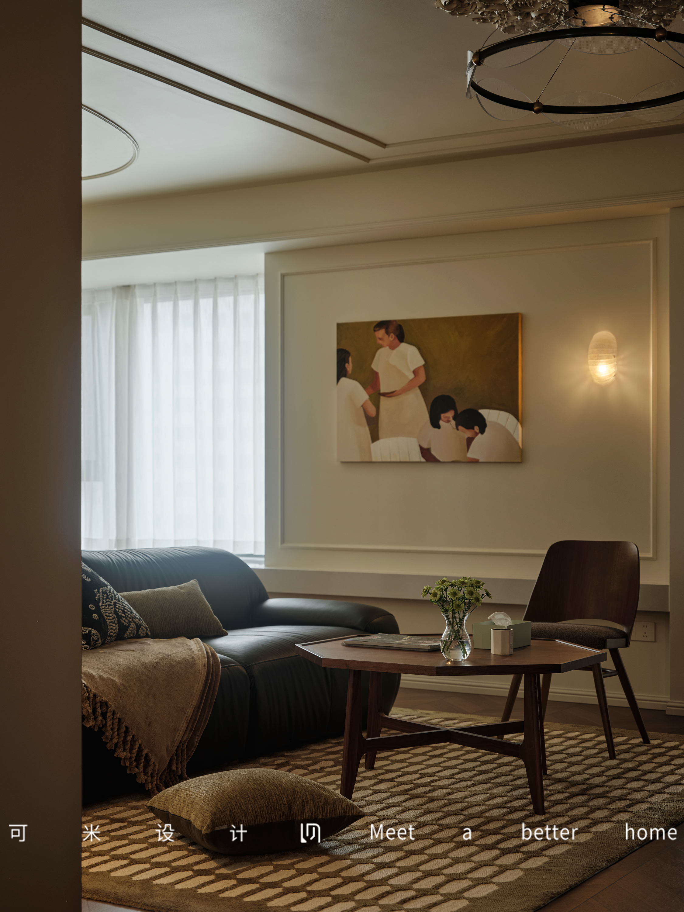 被问爆的复古风家装,我家每一处都长在审美点上-10