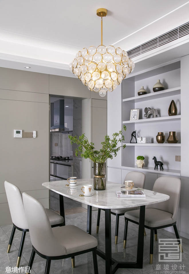 115㎡现代轻奢住宅  意境设计-26