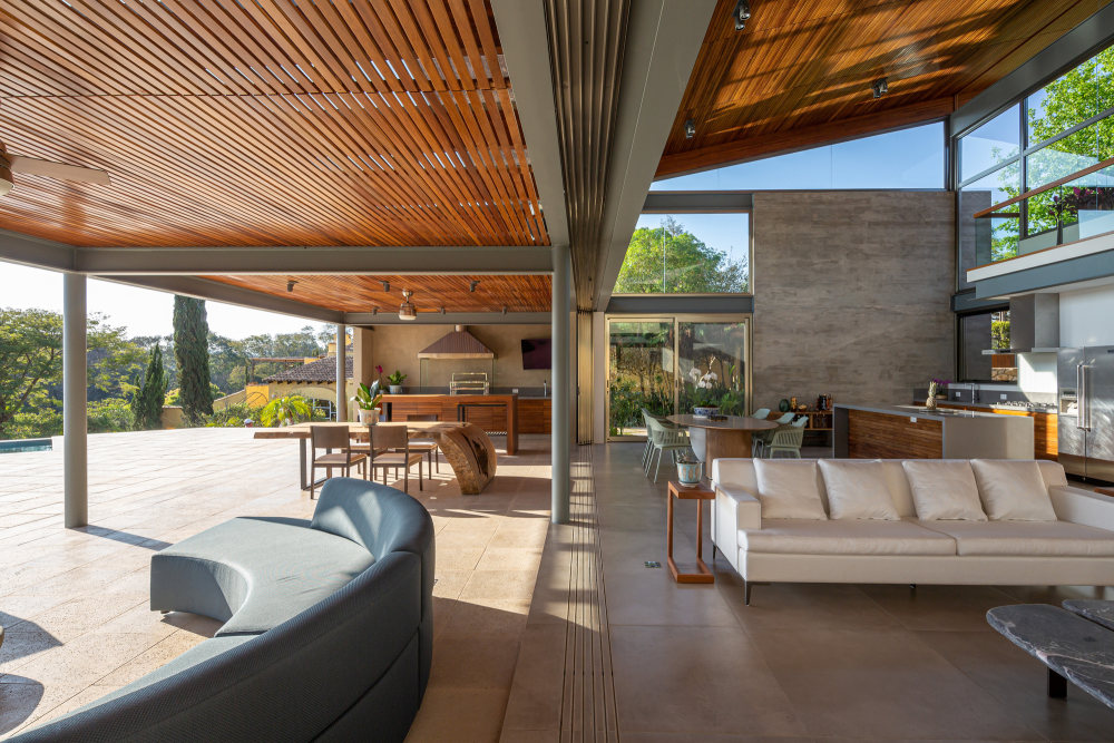 巴西水库旁的全景住宅设计-32