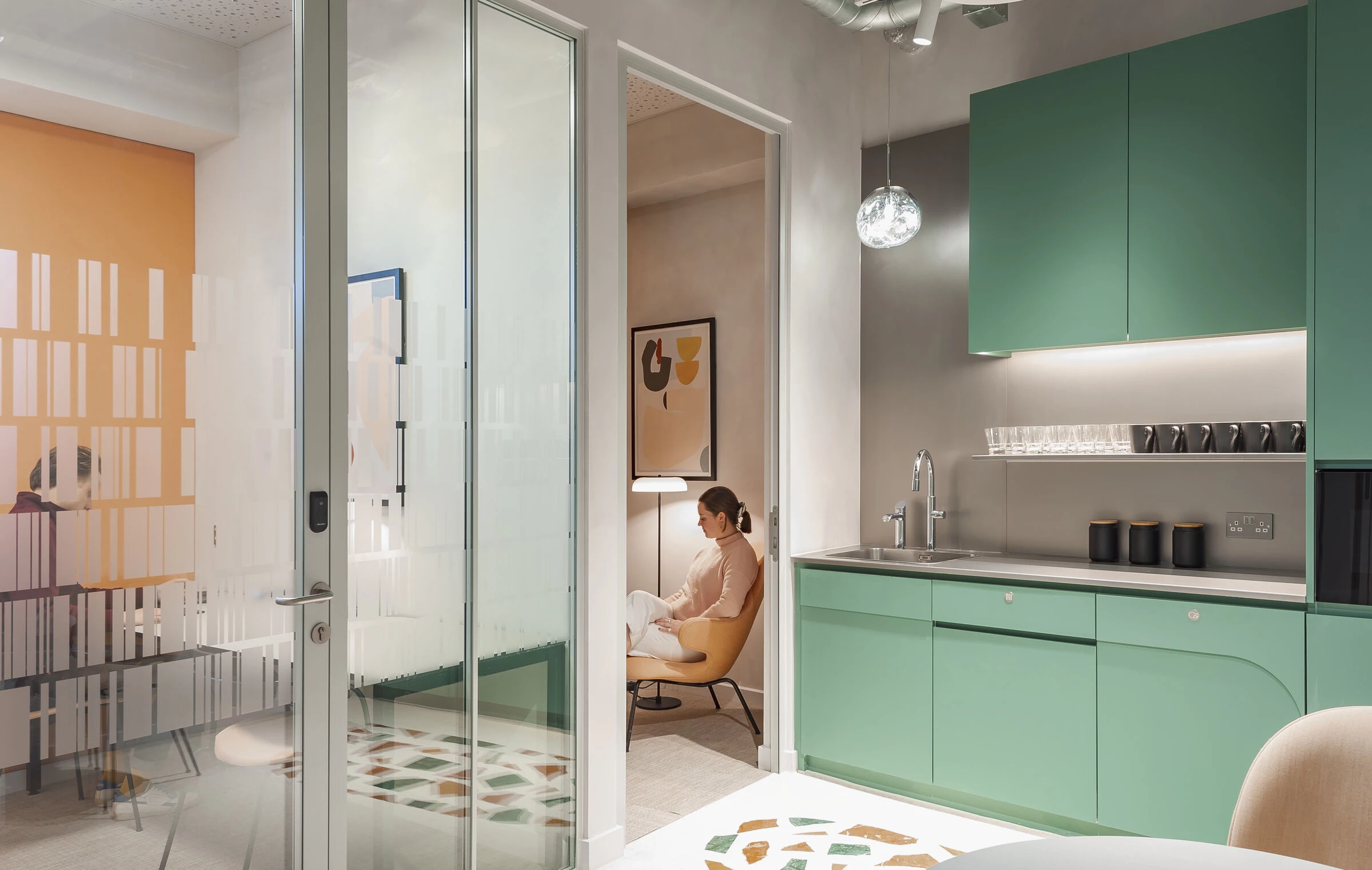 英国南安普敦 Mountbatten House 海滨风格办公室设计丨Hawkins,Brown,bUd studio-15